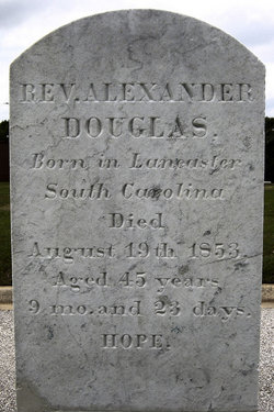 Rev Alexander Douglas 