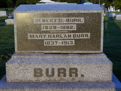 Mary <I>Harlan</I> Burr 