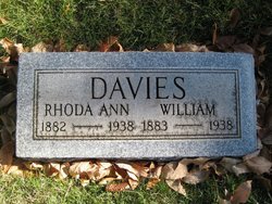Rhoda Ann <I>Campbell</I> Davies 
