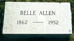 Henrietta Isabell “Bell” <I>Linn</I> Allen 