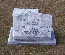 Janet Elizabeth <I>Groover</I> Amoss 