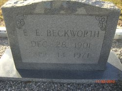 Edward Eugene “Eddie” Beckworth 