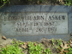 Mary Emma <I>Hearn</I> Askew 