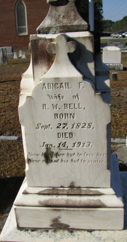 Abigail Fletcher <I>Pigott</I> Bell 
