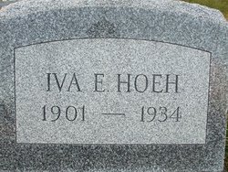Iva Esther <I>Keller</I> Hoeh 