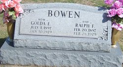 Golda Ethel <I>Wesner</I> Bowen 