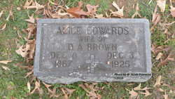Alice <I>Edwards</I> Brown 