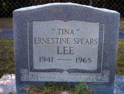 Ernestine Marcia “Tina” <I>Spears</I> Lee 
