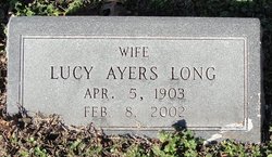 Lucy <I>Ayers</I> Long 