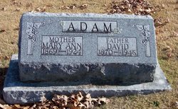 Mary Ann <I>Muirhead</I> Adam 