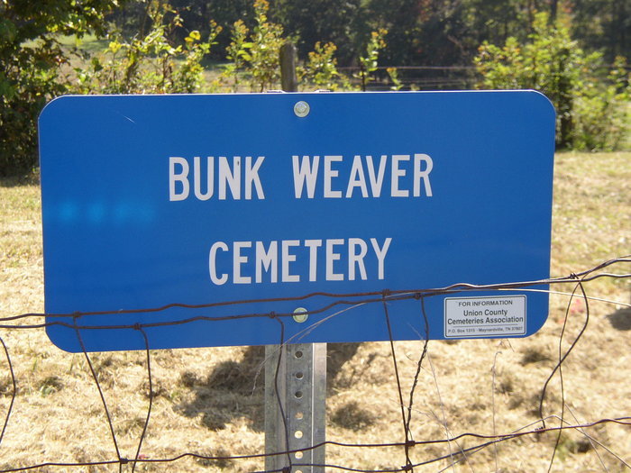Bunk Weaver Cemetery