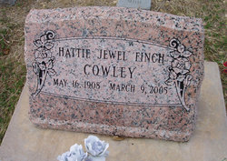 Jewel Hattie <I>Finch</I> Cowley 