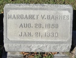 Margaret Virginia <I>Bunting</I> Barnes 