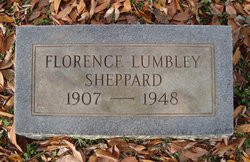 Florence Geraldine <I>Lumbley</I> Sheppard 
