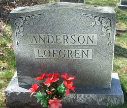 Agnes Josefina <I>Lofgren</I> Anderson 