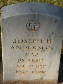 Joseph H Anderson 