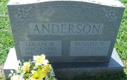 Russell E Anderson 