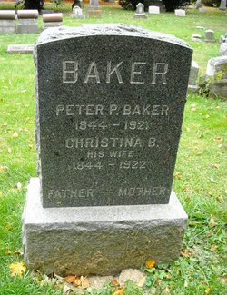 Christina Barbara <I>Danner</I> Baker 