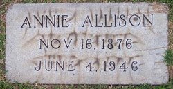 Annie Gertrude <I>Jones</I> Allison 