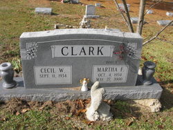 Martha <I>Flanagin</I> Clark 