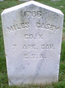 Pvt Miles H. Casey 