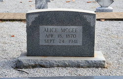 Nancy Alice <I>Johnson</I> McGee 