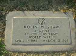 LTC Rolin Wesley Shaw 