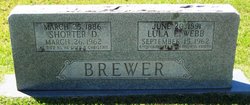 Lula E. <I>Webb</I> Brewer 