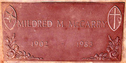 Mildred M <I>Dexter</I> McCarry 
