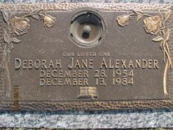 Deborah Jane Alexander 