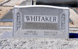 Tahlula H. “Lou” <I>Johnson</I> Whitaker 
