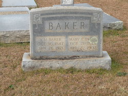 Mary E. <I>Ledbetter</I> Baker 