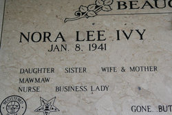 Nora Lee <I>Ivy</I> Beauchamp 