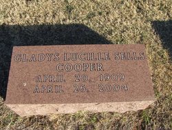 Gladys Lucille <I>Sells</I> Cooper 