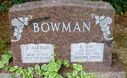 E Fay <I>Ginder</I> Bowman 