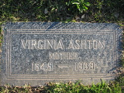 Virginia <I>Carter</I> Ashton 