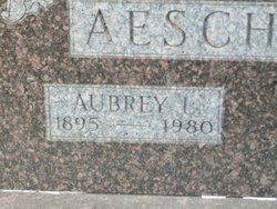 Aubrey L Aeschbacher 