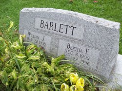 Bertha F <I>Martin</I> Barlett 