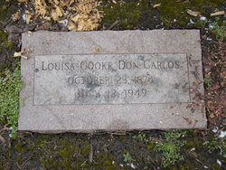 Alice Louisa “Louisa” <I>Cooke</I> Don Carlos 