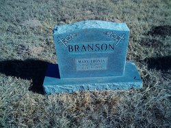 Mary Fronia <I>Simpson</I> Branson 