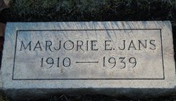 Marjorie Esther <I>Spotswood</I> Jans 