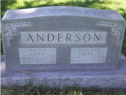 Anna “Annie” <I>McLarty</I> Anderson 