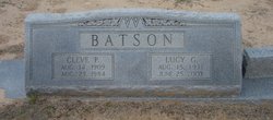Lucy Marie <I>Gustine</I> Batson 