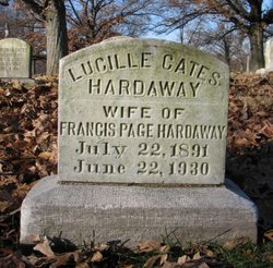 Lucille Mullanphy <I>Cates</I> Hardaway 