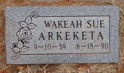 Wakeah Sue Arkeketa 