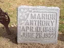 James Marion Anthony 
