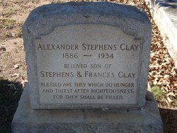 Alexander Stephens “Lex” Clay Jr.