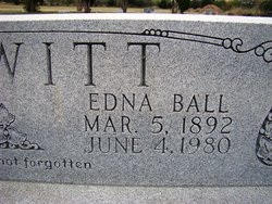 Edna I <I>Ball</I> Prewitt 