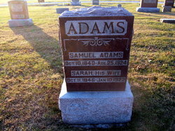Sarah <I>Cotner</I> Adams 