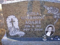 Viola Mary <I>Livermont</I> Adams 